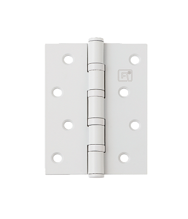 Универсальные врезные петли Петля универсальная FANTOM (100*75*2.5) Hinge 100-4BB FH White 